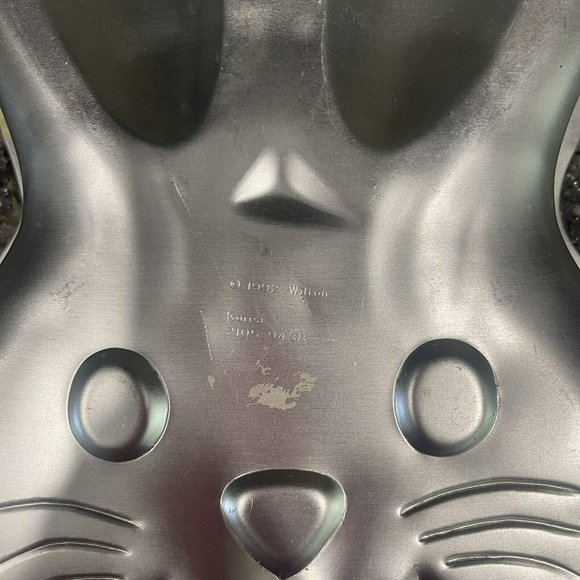 Wilton 1992 Bunny Rabbit Birthday Easter Easy 123 Cake Pan Tin Mold Cake Baking - Picture 3 of 5